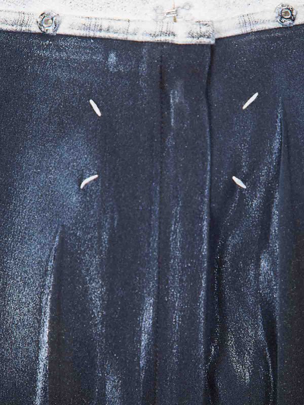 The Best Shops Maison Margiela: Faldas media pierna y semilargas - Falda Semilarga - Negro