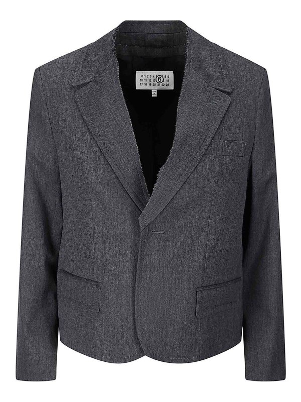 MM6 MAISON MARGIELA: Casualjacken - Casualjacke - Grau