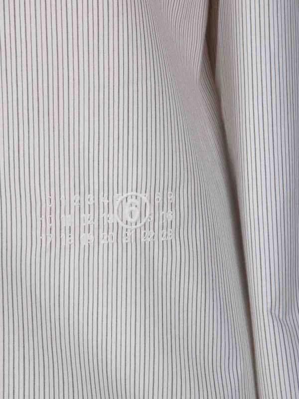 The Best Shops MM6 MAISON MARGIELA: shirts - Long-Sleeved Shirt