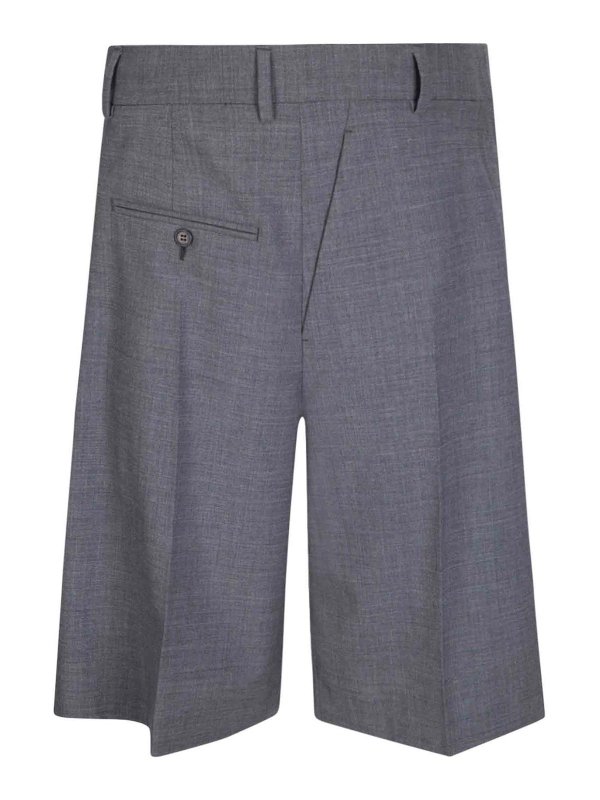 MM6 MAISON MARGIELA: トラウザーショーツ - ショートパンツ - グレー