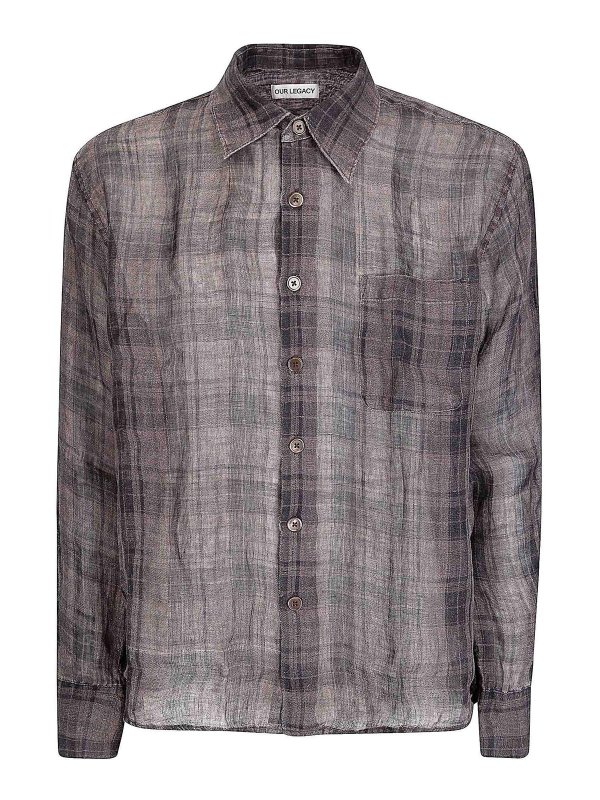 OUR LEGACY: Hemden - Hemd - Schwarz