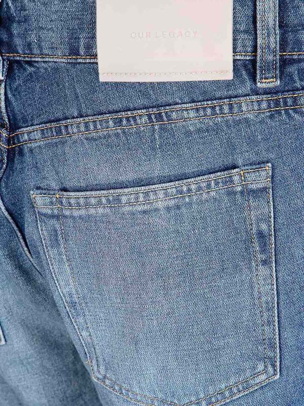 The Best Shops OUR LEGACY: straight leg jeans - Carlson Cut