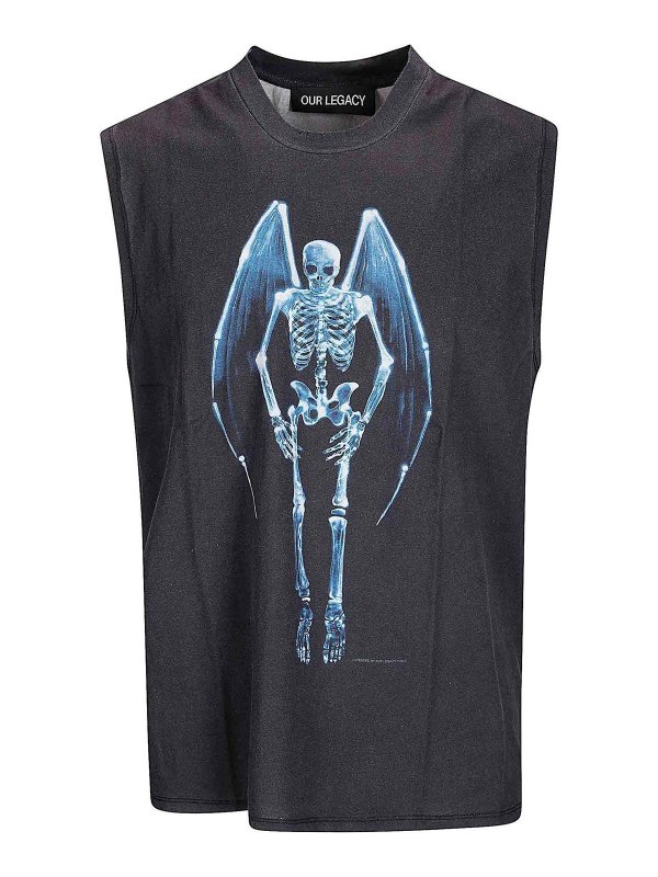 OUR LEGACY: Tops und Tank Tops - Top - Schwarz