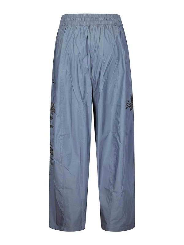 P.A.R.O.S.H.: Pantalons casual online - Pantalons Décontractés - Bleu