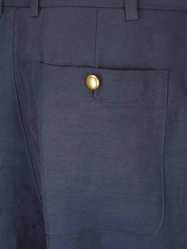 The Best Shops P.A.R.O.S.H.: Shorts - Shorts - Azul