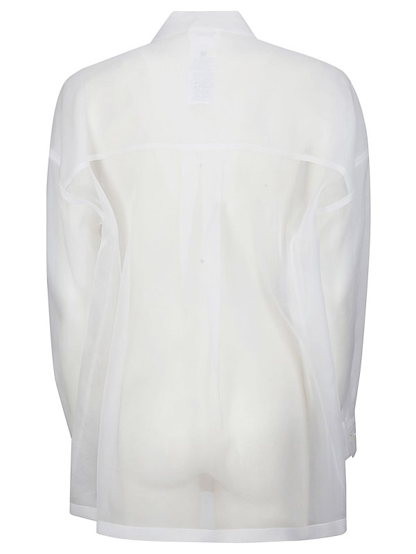 The Best Shops P.A.R.O.S.H.: Chemises - Chemise - Blanc
