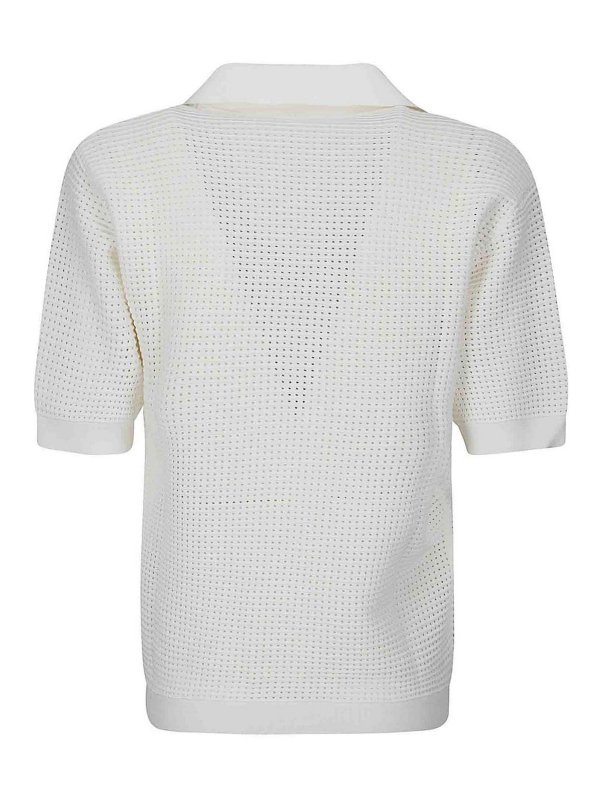 P.A.R.O.S.H.: ポロシャツ online - ポロシャツ - クリーム