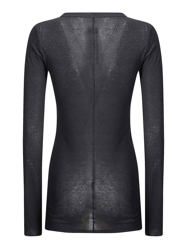 RICK OWENS: Camisetas online - Camiseta - Negro