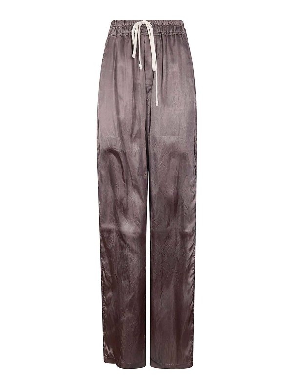 RICK OWENS: casual trousers - Dietrich Drawstring