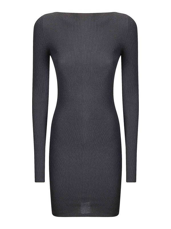 RICK OWENS: Vestidos cortos - Vestido Corto - Negro