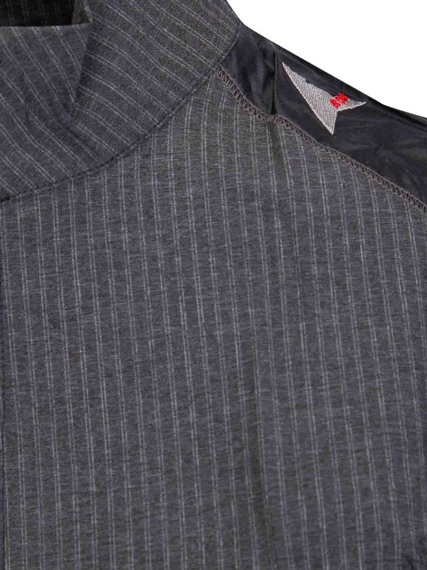 The Best Shops ROA: vests - Numb Pinstriped Commuting Vest