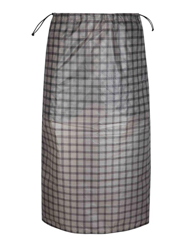 ROA: Knielange und Midi Röcke - Midirock - Weiß