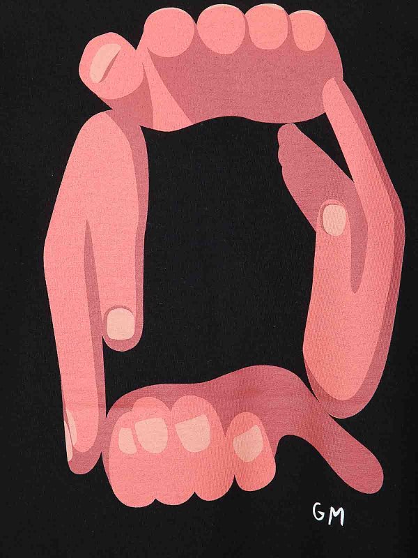 The Best Shops Sacai: T-shirts - T-Shirt - Noir