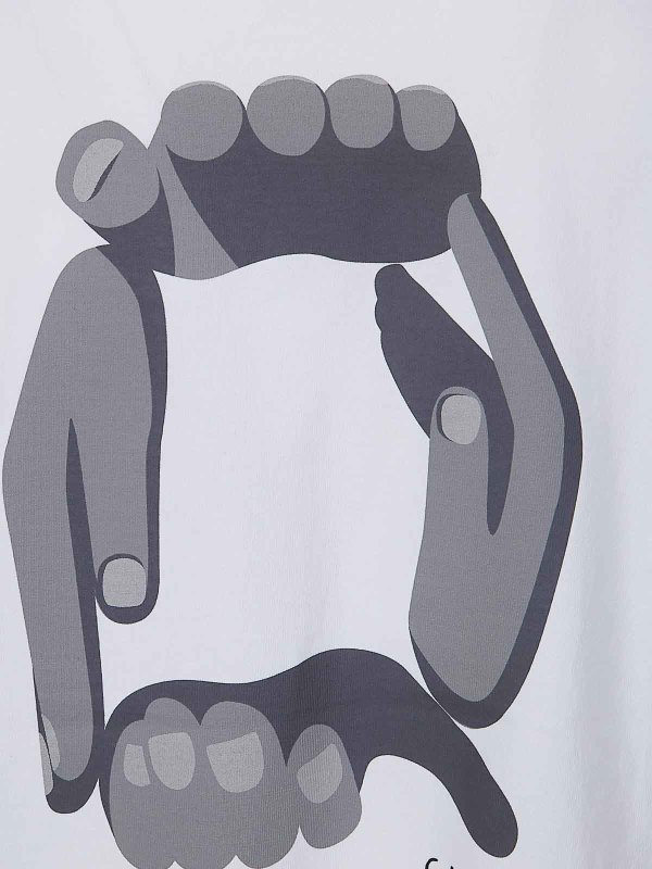 The Best Shops Sacai: T-shirts - T-Shirt - Blanc