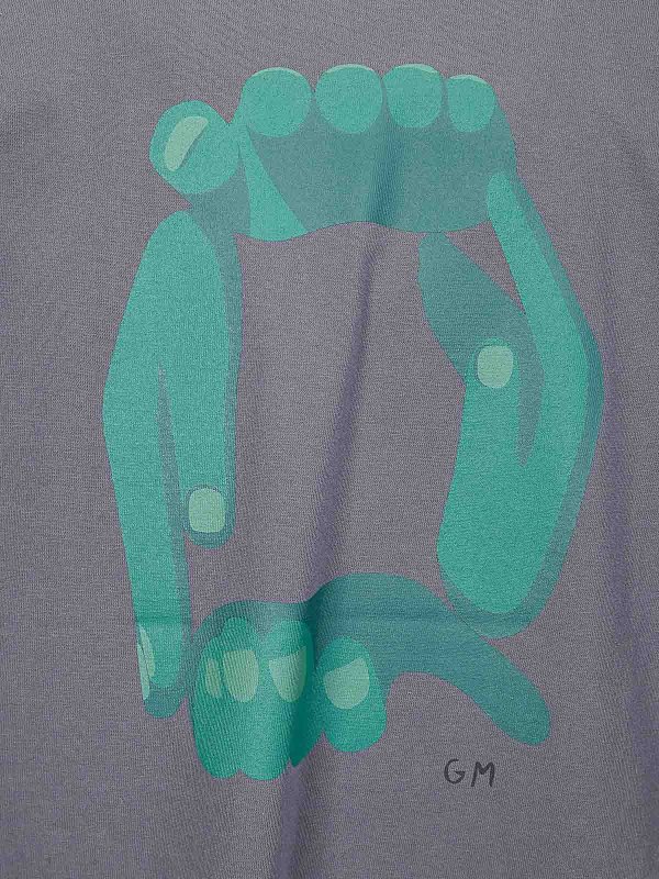 The Best Shops Sacai: T-shirts - T-Shirt - Grün