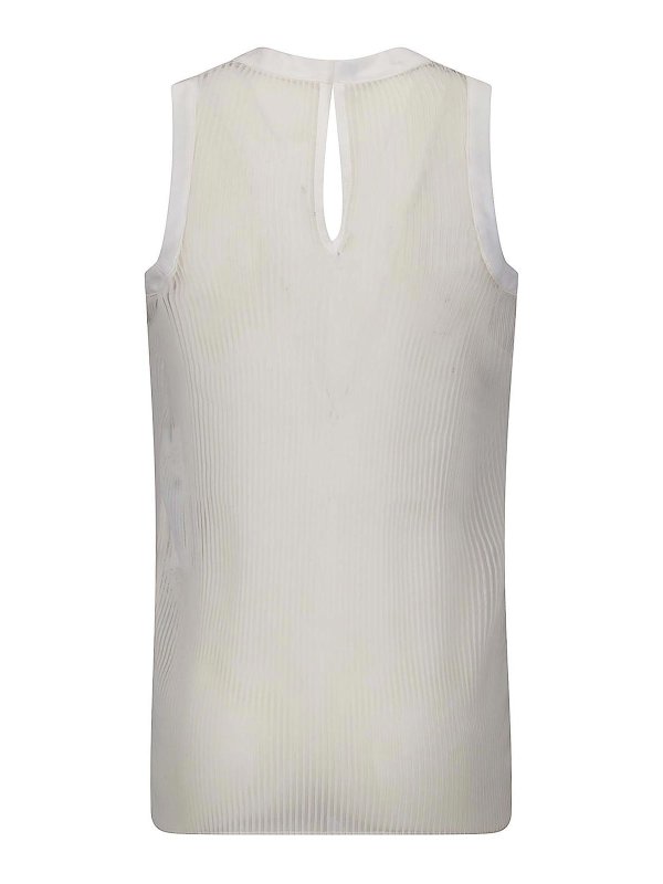 Sacai: Tops und Tank Tops online - Top - Hellbeige
