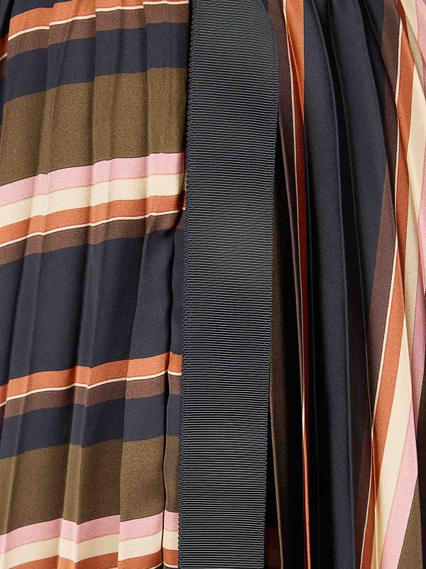 The Best Shops Sacai: Faldas media pierna y semilargas - Falda Semilarga - Rosado