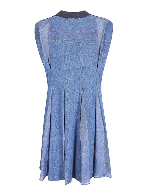 Sacai: Knielange und Midi Röcke online - Midirock - Denim