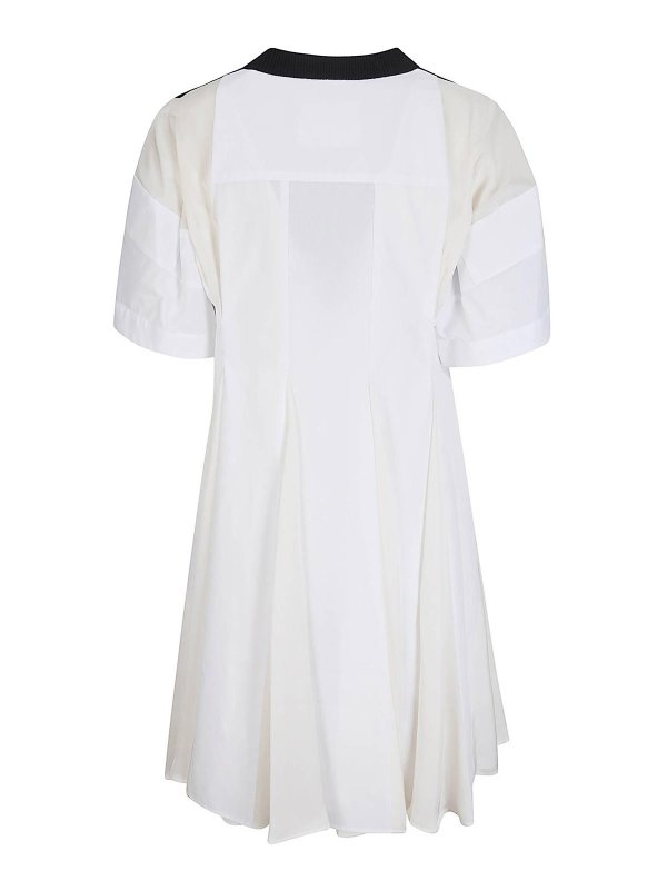 Sacai: Faldas media pierna y semilargas online - Falda Semilarga - Blanco