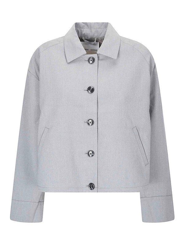 SAMSOE SAMSOE: Casualjacken - Casualjacke - Grau