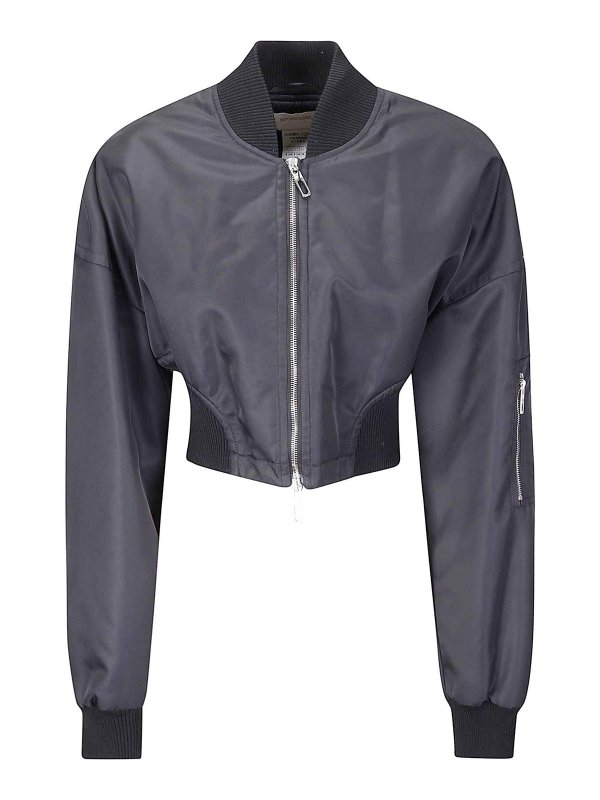 SPORTMAX: ボンバージャケット - ボンバージャケット - 黒