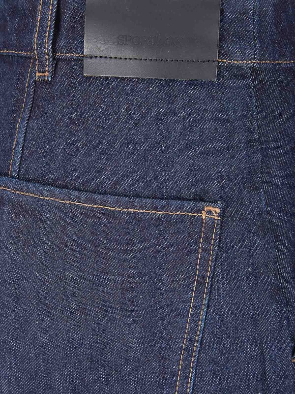 The Best Shops SPORTMAX: Jeans Rectos - Vaqueros Rectos - Azul