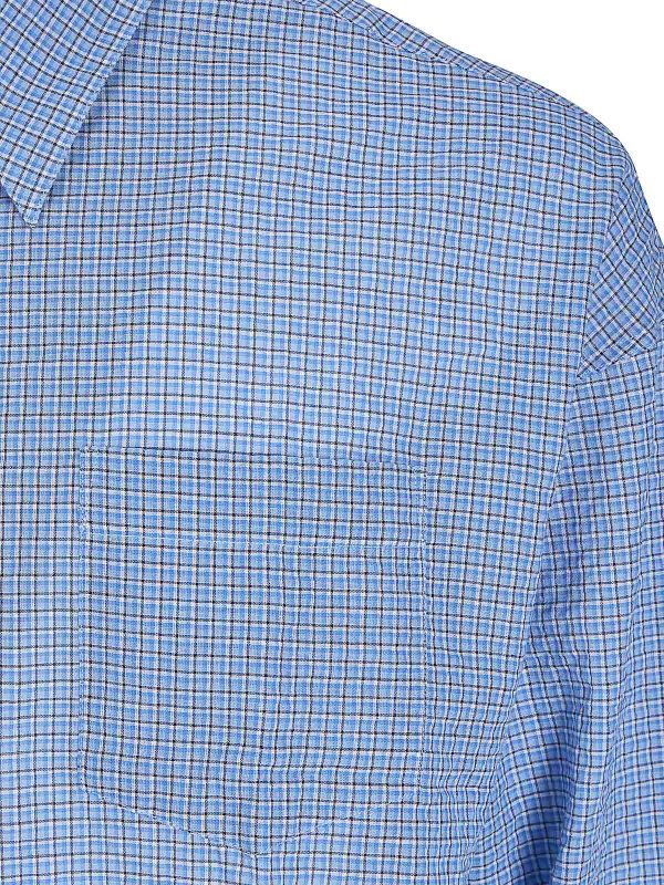 The Best Shops EDWARD GREEN: Chemises - Chemise - Bleu