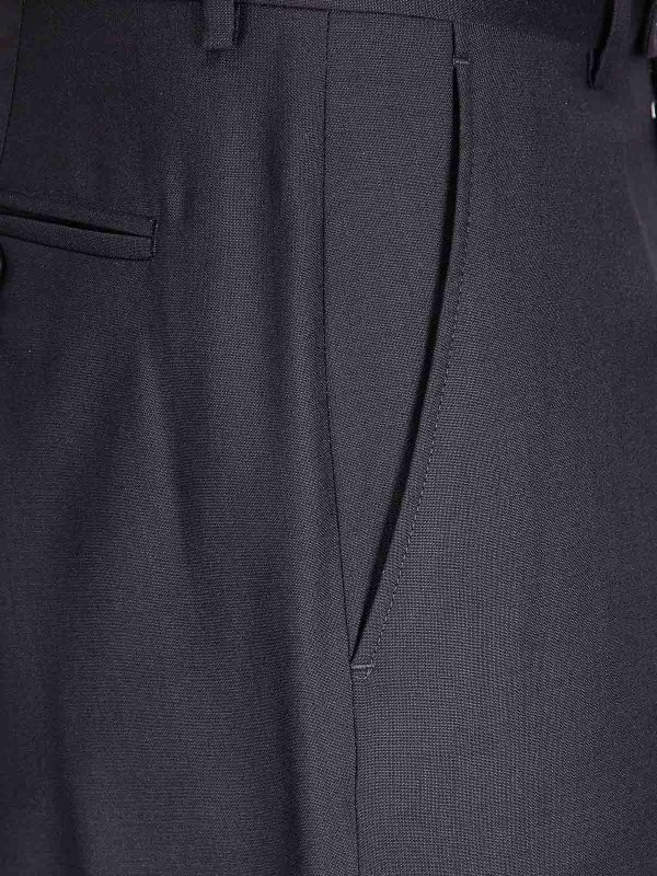 The Best Shops EDWARD GREEN: Pantalones casual - Pantalón Casual - Negro