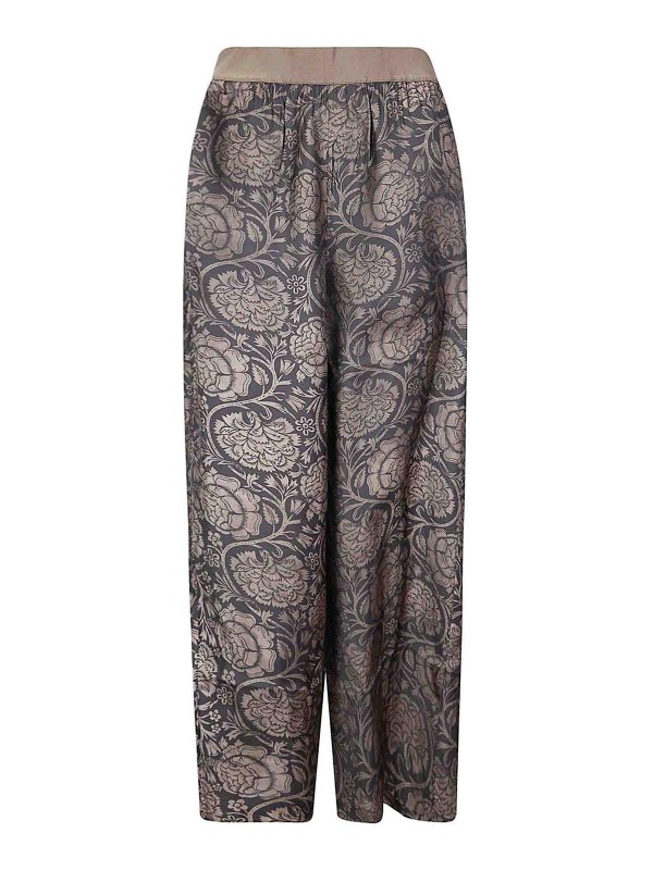 UMA WANG: Casual Hosen - Casual Hose - Schwarz