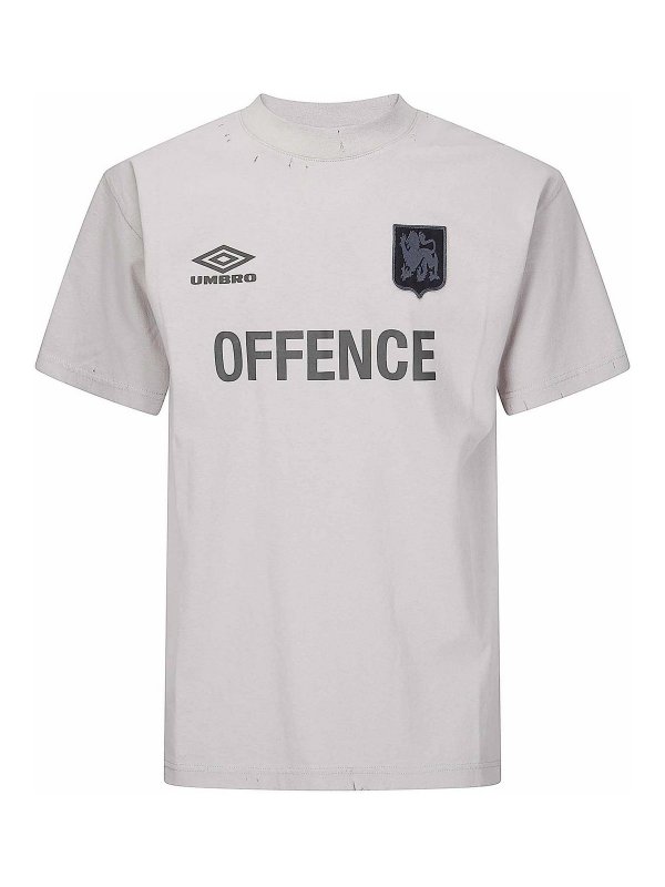 UMBRO: T-shirts - T-Shirt - Gris Clair