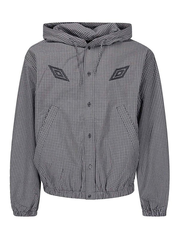UMBRO: shirts - Gingham Masked Shirt