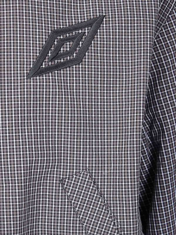 The Best Shops UMBRO: shirts - Gingham Masked Shirt