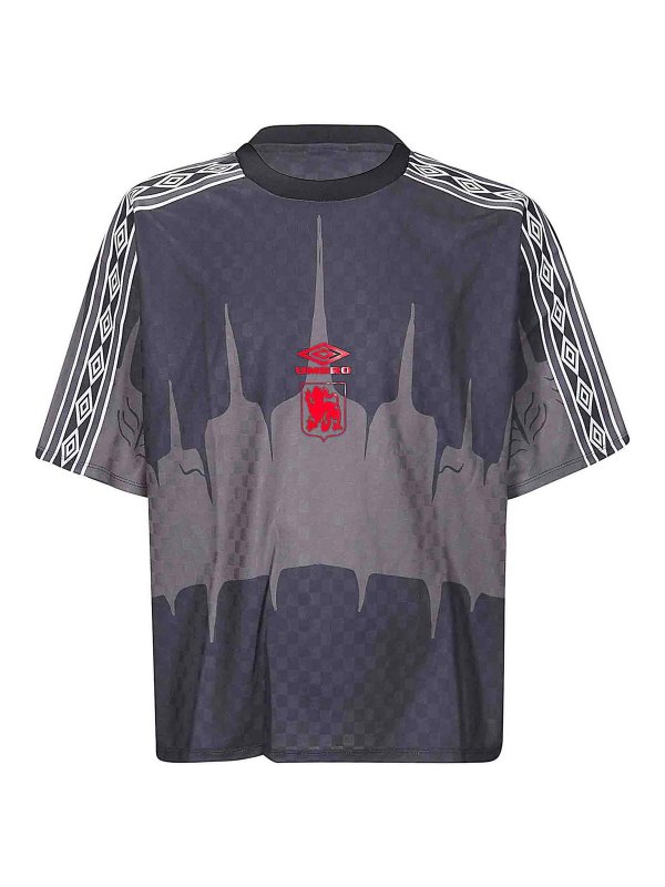 UMBRO: T-shirts - T-Shirt - Gris Foncé