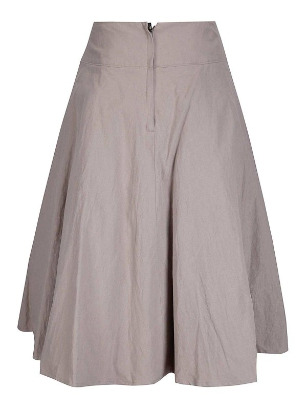 YOHJI YAMAMOTO: Jupes midi et au genou online - Jupe Midi - Beige