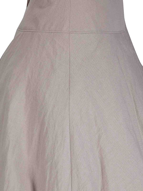 The Best Shops YOHJI YAMAMOTO: Jupes midi et au genou - Jupe Midi - Beige