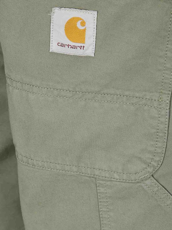 The Best Shops CARHARTT: Trousers Shorts - Single Knee Short  Drill