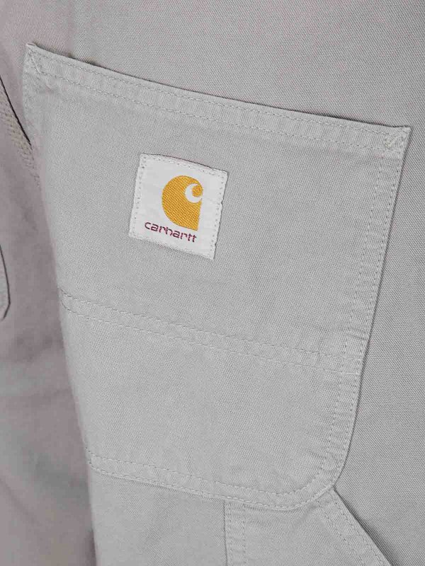 The Best Shops CARHARTT: Trousers Shorts - Single Knee Short  Drill