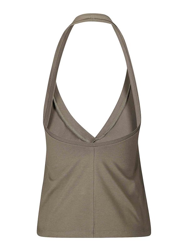 STEFANO MORTARI: Tops & Débardeurs online - Top - Vert Foncé