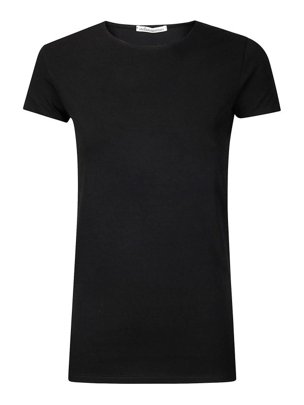 STEFANO MORTARI: Camisetas - Camiseta - Negro