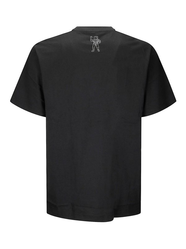 BILLIONAIRE BOYS CLUB: t-shirt online - T-shirt con logo dritto con strass