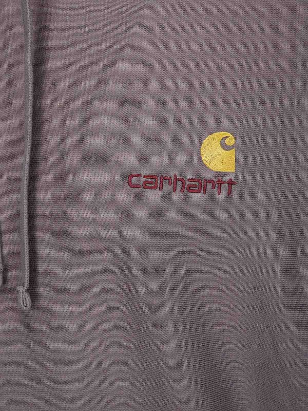 The Best Shops CARHARTT: Felpe e maglie - Felpa con scritta americana con cappuccio