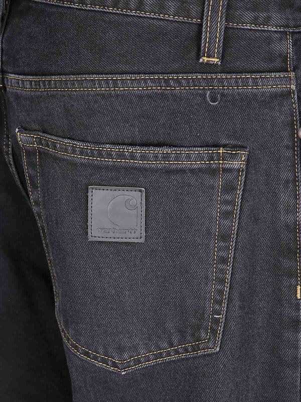 The Best Shops CARHARTT: Jeans Rectos - Vaqueros Rectos - Negro