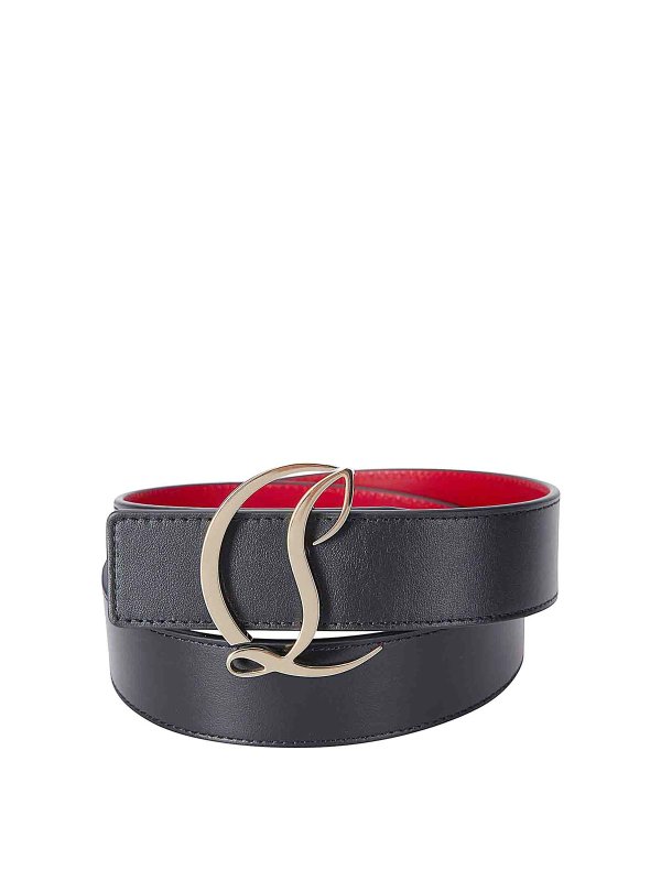 CHRISTIAN LOUBOUTIN: Ceintures - Ceinture - Rouge