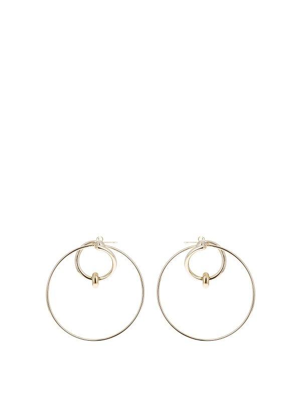 JUSTINE CLENQUET: イヤリング - イヤリング - 金