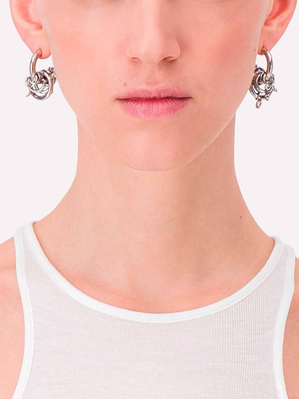JUSTINE CLENQUET: Earrings online - Jay Earrings