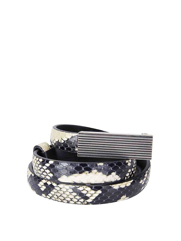 KHAITE: belts - Empire Belt - Antique Silver (15Mm)