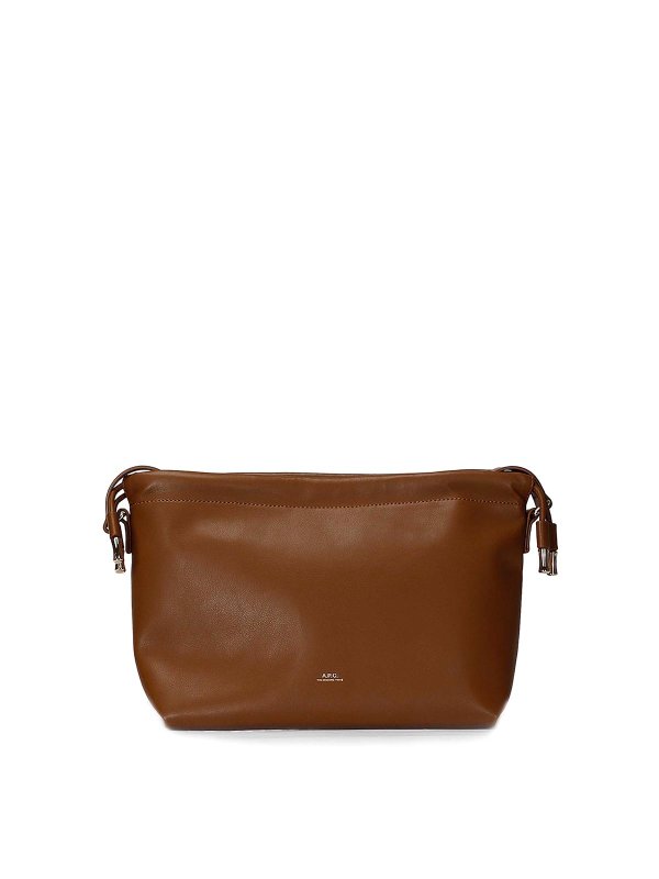 A.P.C.: Schultertaschen - Schultertasche - Camel