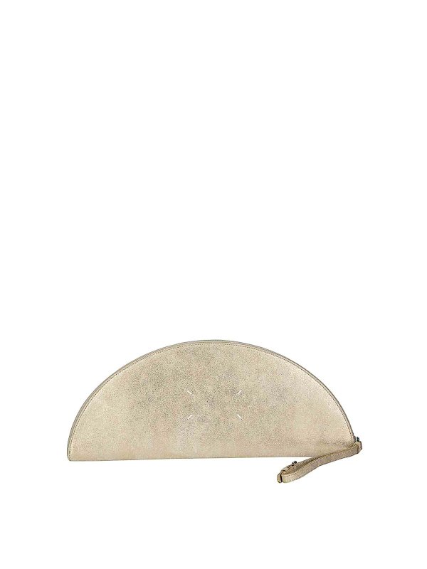 Maison Margiela: pochette - Custodia grande a mezzaluna