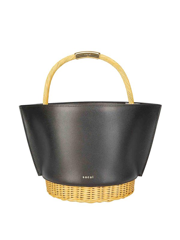 Sacai: Sacs seau  - Sac Seau - Noir