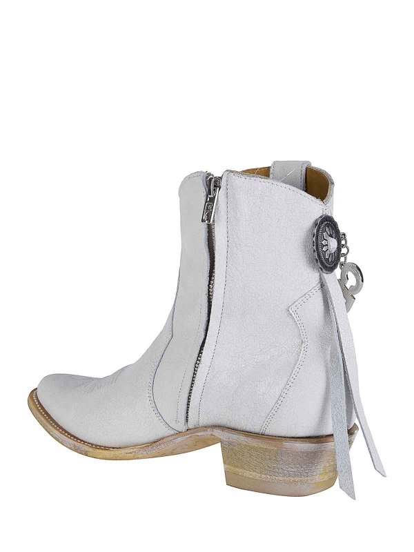 The Best Shops COMME DES GARCONS: Bottines - Bottines - Blanc